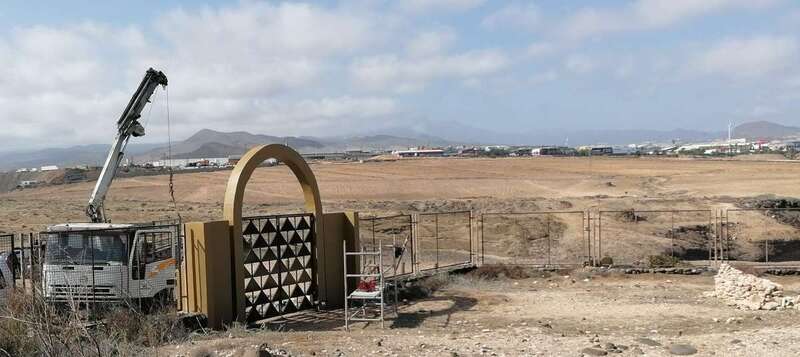 Imagen del yacimiento de Tufia / TA